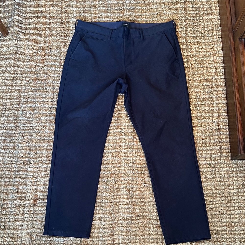 J. Crew Men's Deep Blue Chinos